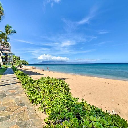 Cute Beachfront Condo With Lanai And Resort Pools Kahana Exteriér fotografie