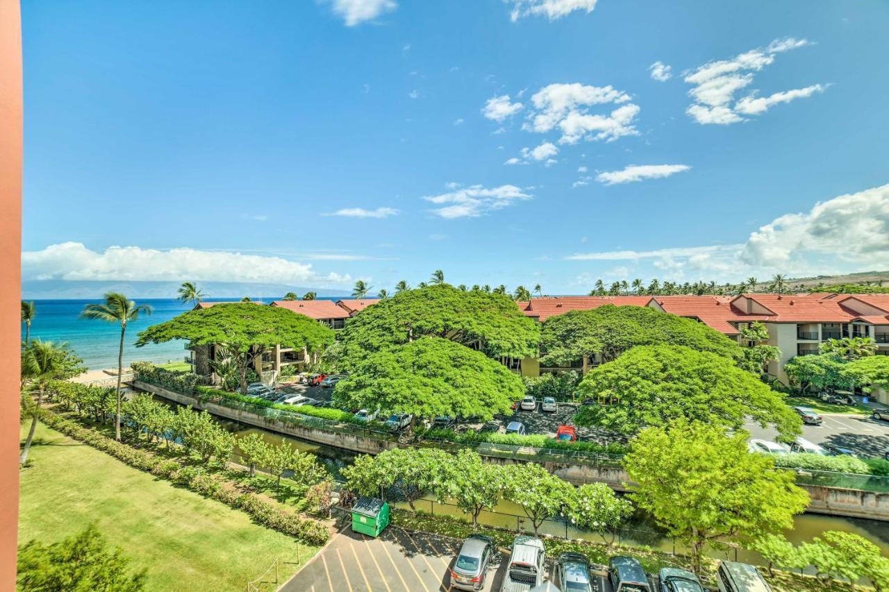 Cute Beachfront Condo With Lanai And Resort Pools Kahana Exteriér fotografie