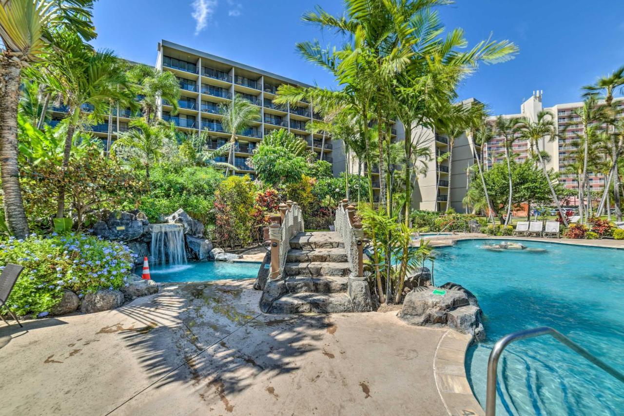 Cute Beachfront Condo With Lanai And Resort Pools Kahana Exteriér fotografie